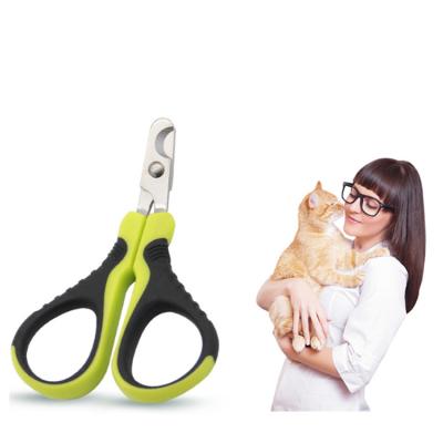 China Viable Factory Good Quality Professional Paw Cleaner Pet Dog Cat Bend Nail Clippers for sale