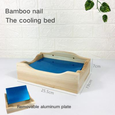 China Summer Design Chinchilla Hedgehog Hamster Guinea Pig Rabbit Small Cooling Animal Wooden Bed for sale