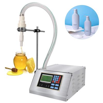 China Lh-852 Food Honey Filling Machine 17L/min Large Flow Liquid Filler For Vegetable Oil, Yogurt, Detergent, Shampoo, Honey, Wood Glue for sale