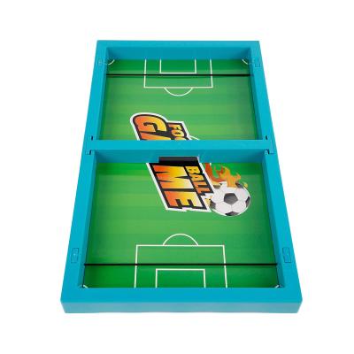 China OEM Puck Foosball Winner Board Game Wooden Slingshot Board Speed ​​Pebble Wooden Game for sale