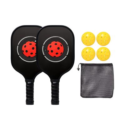 China OEM Wood Pickleball Wooden Paddles Paddle Set Pickleball Rackets Polypropylene Lightweight Honeycomb Core for sale