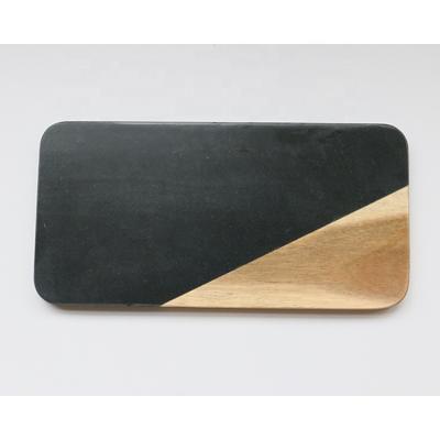 China New Style Disposable Custom Acacia Cheese Wooden Marble Chopping Board Chopper for sale