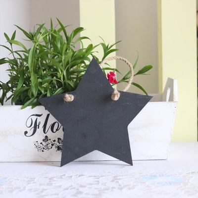 China Eco-friendly Wholesale Natural Funny Sublimation Vintage Decoration Yard Garden Yard Sign Blank With Rope for sale