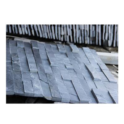 China Ledgestone Sale Modern Decorative Whole Use Durable Wall Decoration Natural Black Cheap Cultured Stone for sale