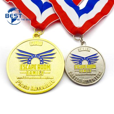 China China factory direct sale gold award medal, custom cheap metal sport medal for sale