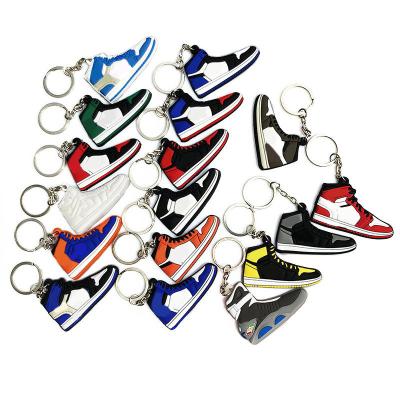 China Custom design key chain style profession factory custom any rubber soft plastic bear 3d key chain character pvc shape logo 3d key chain anime for sale