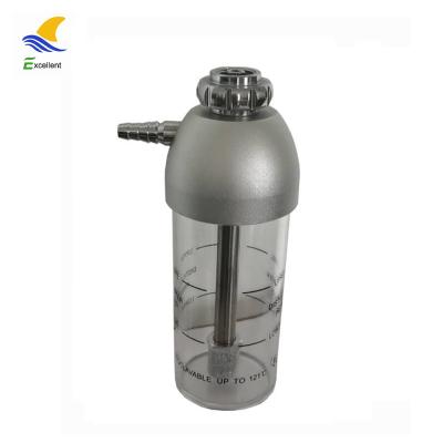 China REUSABLE METAL MEDICAL HUMIDIFIER BOTTLE OXYGEN HUMIDIFIER BOTTLE for sale