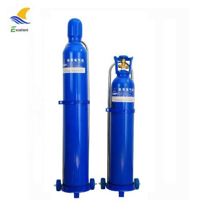 China Medical Gas Oxygen Cylinders 5L 7L 10L 20L 40L 50L Medical Oxygen Gas Cylinders With CE Standard for sale