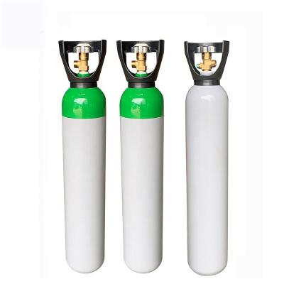 China 20L TUV/TPED 200BAR Steel Standard CO2 N2O O2 Argon Gas Cylinders Steel High Pressure Working Pressure for sale