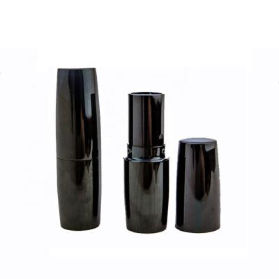 China Metallic Purple Luxury Lipstick Tubes Cosmetics Packaging Conical Degree Lipstick Container for sale