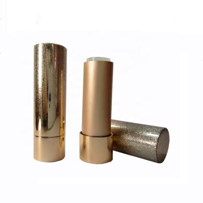 China Metallic Tube Makeup Cosmetics Lipstick Packaging Magnet Lipstick Tube Round Lipstick Tube for sale