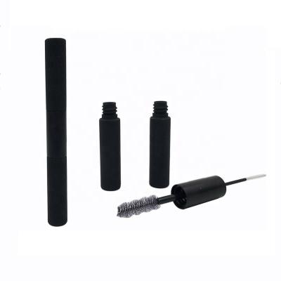 China Cosmetics Customized Color Slim Black Double Head Tube Eyeliner Bottle Cosmetic Mascara Tube for sale