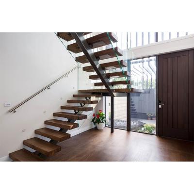 China Easy Install By Screws Professional Manufacture Easy Install Interior Staircase Customized Straight Staircase for sale