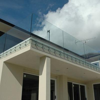 China Customized Fencing Factory Price Glass Round Square Strongest Stainless Steel Balustrade Standoff Handrail Balustrade for sale