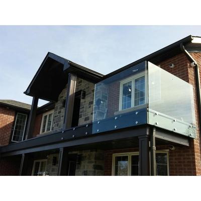 China Hot Sale Glass Balustrade Railing Handrails Stainless Steel Customized Repair Indoor Outdoor Frameless Glass Glass Balustrade for sale