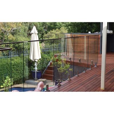 China Best Selling Customized Glass Railings Stainless Steel Balustrade Pin Balcony Fence Railings for sale