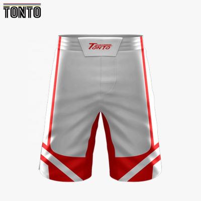 China 100% Polyester Sublimation Custom Mesh Muttahida Majlis-e-Amal Shorts Casual Fight Shorts For Men for sale