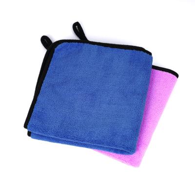 China Premium Professional Soft Car Wash Drying Towel Microfiber Auto Care Wash Car Cleaning Cloth Super Absorbent Drying Towel for sale