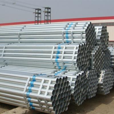 China Structure Pipe Galvanized Pipe Scrap 3.5 Inch Hot Dip Carbon Galvanized Pipe BS Galvanized Steel Pipe for sale