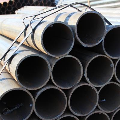 China Ms Steel ERW carbon black iron pipe ASTM A53 structural pipe welded steel pipe sch40 for building material for sale