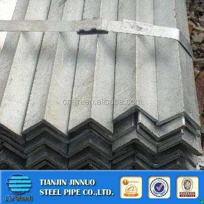 China Steel Building Black Galvanized Steel Angle / L Profile / Angle Iron for sale