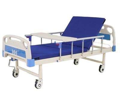 China Modern hot sale in Cambodia factory price quality reliable cheap medical beds manual hospital bed for sale