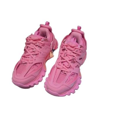 China CUSHIONING original fashion girl balanciaga brand pink sepatu balanciaga track top quality sneakers for men and women track 3 for sale