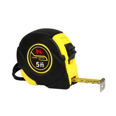 China TPR Coated+ABS Plastic 3M/5M/7.5M Rubber Measuring Tape With Side Stop/Measuring Stick/Measuring Ruler for sale