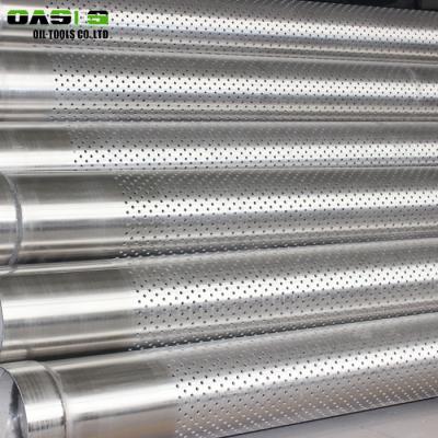 China Customized Size Perforated Metal Pipe , Anti Corrosion 4 Inch Well Screen for sale