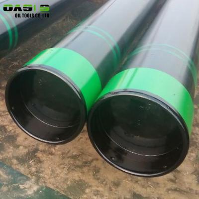 China Oil Pipeline K55 / J55 Casing Pipe For Borewell , Round 4 Inch Well Casing Tube for sale