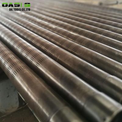 China Seamless Slotted Well Screen Galvanized Surface Treatment Laser Cutting Pipe for sale