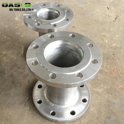 China As 304 flanges de aço inoxidável lustradas, dobram o encaixe de tubulação soldado da flange da tubulação à venda