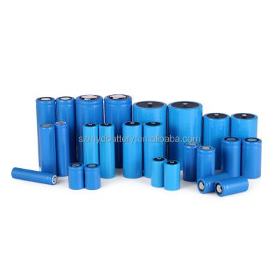 China Cylindrical consumer electronics lithium ion rechargeable battery cell 3.7V 18650 26650 14500 700mAh 2600mAh 5000mAh for sale