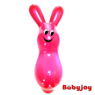 China Promotional cute toy #bunnies# 50pcs color quality pregnet rabbit cute assorted balloons for sale