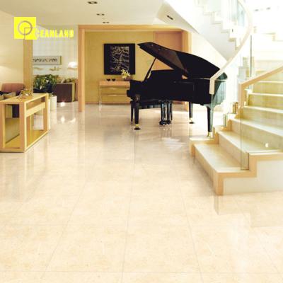 China Polished Crema Beige Marble Marfil Slab Marble Flooring Tiles for sale