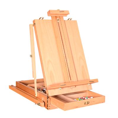 China Professional French Easel Adjustable Painting Easel Durable French Painting Box Painting Easel for sale