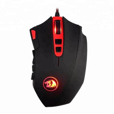 China 3D Redragon M901 LOSS 24000 DPI Wired High Precision Mouse Buttons Programmable Laser Gaming Mouse for sale