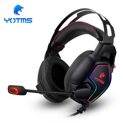 China Latest Headband Kotion Product Y2 7.1 USB Gaming Headset Edging - Sound Stereo Headset for sale