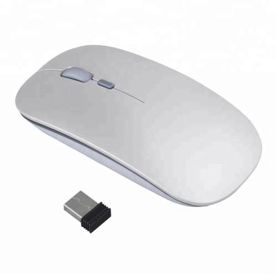 China 3D Cheap Rechargeable Silent Wireless Mouse 1600 DPI Slim for Computer Desk for sale