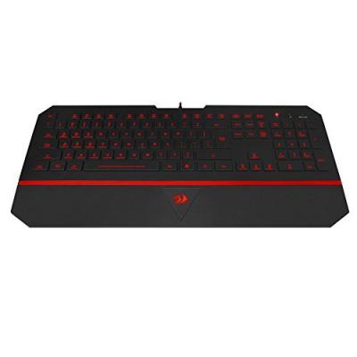 China Redragon ERGONOMIC 7 Switchable Backlight Colors, 104+ Keys USB Wired Keyboard Set for sale