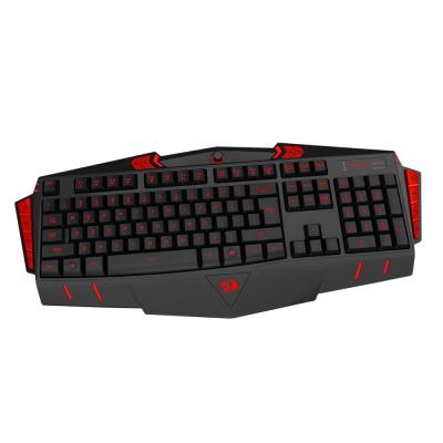 China Gaming Redragon K501 Asura 7 Color LED Backlight Illuminated PC Computer Gaming Keyboard for sale