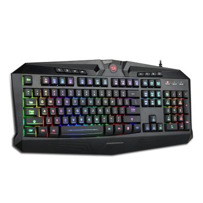 China Redragon K503 HARP RGB LED Backlit Gaming Keyboard with 12 Multimedia Keys for sale