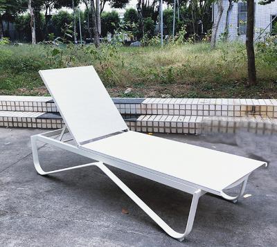 China Factory Directly Steel Frame Pool Cabana Modern Convertible Sofa Adjustable Outdoor Sun Pool Sofa Chair for sale