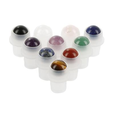 China Manufacture and Wholesaler Rose Quartz Trackball for Glass Bottle for sale