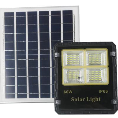 China Garden warehouse poly solar panel  Flood Lamp tempered glass  Ip66 Waterproof Outdoor  Led Solar Flood Light for sale