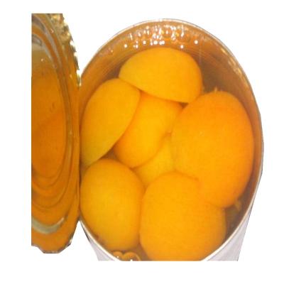 China Good Tasty Fresh Fruit Canned OEM Seasonal Popular Delicious Health Fruit Canned Apricot Halves In Light Syrup for sale