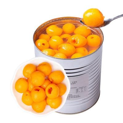 China Good Tasty Fruit Canned Organic Food in Syrup Sale Ready Made Light Grade Canned Loquat for sale