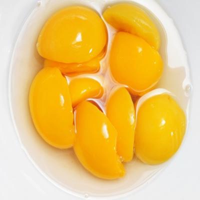 China Healthy Peach In Canned Syrup Light Fresh Fruit Delicious Yellow Peach Customized for sale