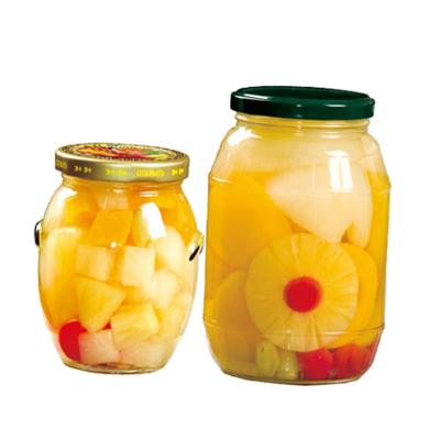 China Peach Pear Pineapple Cherry Fresh Fruit Eat Canned Mix Healthy Ready-To-Use Healthy Yellow Fruit for sale