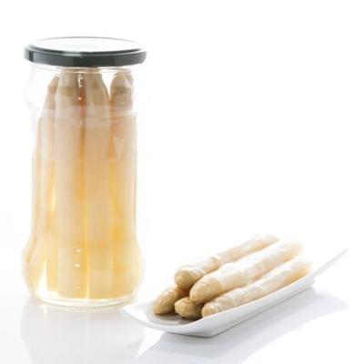 China Top Grade Raw Material Salt Added Fresh Natural Easy Open Canned Asparagus for sale